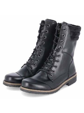 rieker Schnürstiefel in schwarz