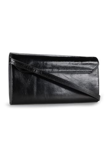 LIEBESKIND BERLIN Clutch Geldbörse Leder 21 cm in black