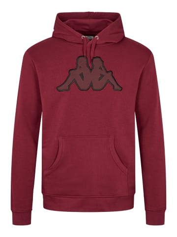 Kappa Hoodie Logo Airiti in Red Dahlia