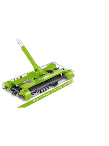 Swivel Sweeper Akku-Besen G2 7,2V limegreen mit Li-Ion Batterie grün