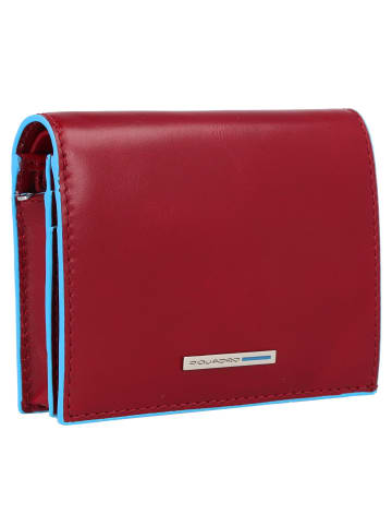 Piquadro Blue Square Geldbörse Leder 11 cm in red