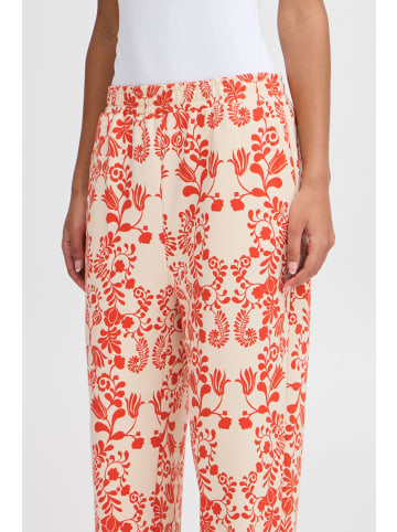 ICHI Casual Hose IHKATE Regular fit in Fiesta Flower aop