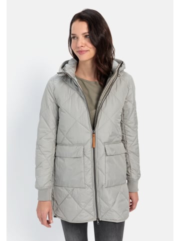 Camel Active Steppmantel aus recyceltem Polyester in Salbei Grün