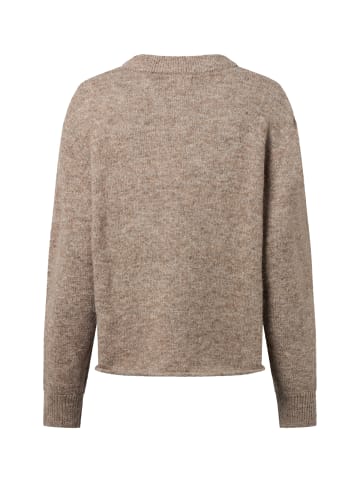 Marie Lund Strickpullover in taupe - 0004