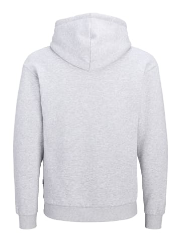 Jack & Jones Kapuzenpullover in Light Grey Melange