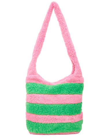 FELIPA Handtasche in Pink Grün