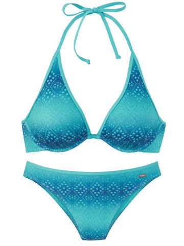 Buffalo Bügel-Bikini in blau-türkis