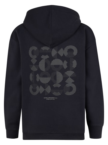 Petrol Industries millland Hoodie mit Print in Schwarz