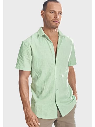 John Devin Kurzarmhemd in grün