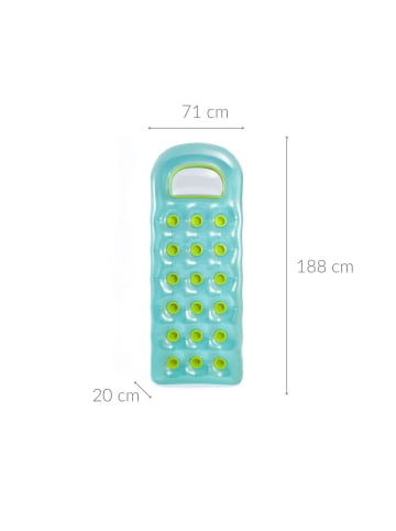 Intex Aufblasbare Schwimmmatratze in Blau, (B) 20 x (H) 188 x (L) 71 cm