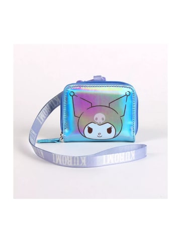 Hello Kitty Blue Iridescent Brieftasche