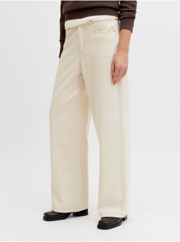 JJXX Hosen mit weitem Bein in Ecru