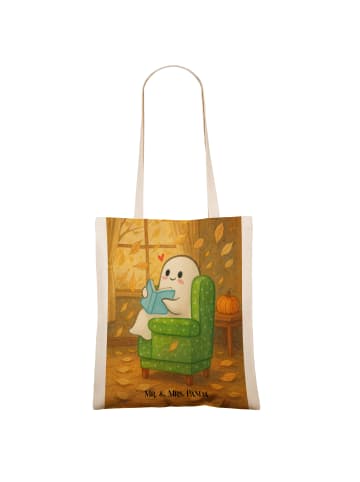 Mr. & Mrs. Panda Schultasche Gespenst  Buch  Design ohne Spruch in Weiß
