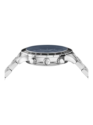 Versace Quarzuhr für Herren in silber
