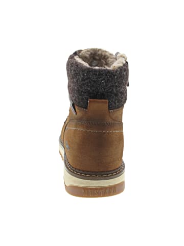 Mustang Schnürstiefel Braun