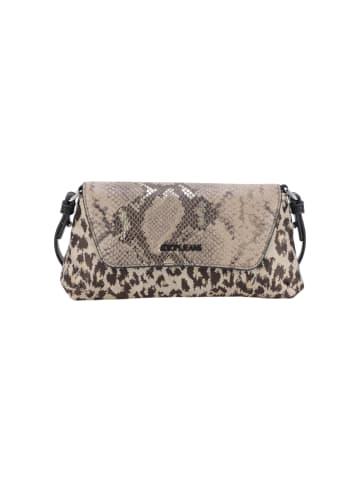 Joop Jeans Schultertasche 'Animale Gayle in Greige 27,00 x 13,00 x 3,00 cm'