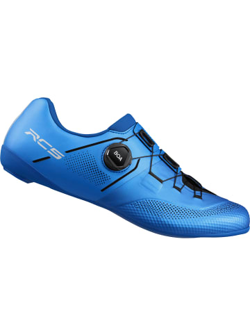 SHIMANO Rennrad- Fahrradschuhe RC503 Wide in blau
