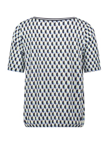 Betty Barclay Casual-Shirt mit Gummizug in Blau/Grün
