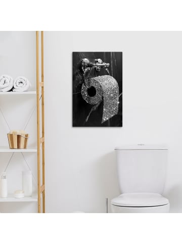 MuchoWow Leinwand bilder Toilettenpapier (BxH)