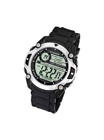 Calypso Digital-Armbanduhr Calypso Digital schwarz extra groß (ca. 47mm)