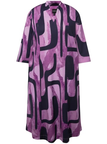 Ulla Popken Midikleid in aubergine