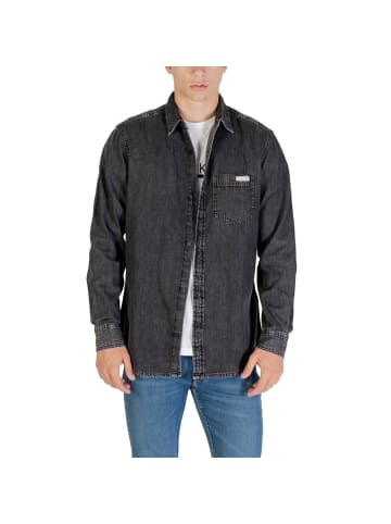 CALVIN KLEIN JEANS Hemd Schwarz