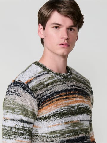 KOROSHI Gestrickter pullover in bunt