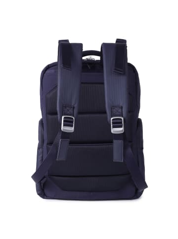 Hedgren Furo Tsutsumi Daypack RFID Schutz 42 cm in peacoat blue