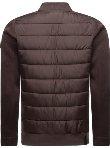 ragwear Steppjacke Hallmar in Dark Brown