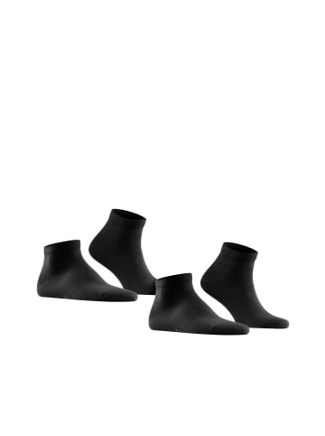Falke Socken 2er Pack in Schwarz