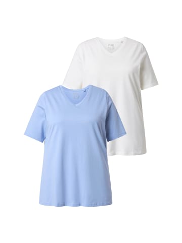 Ulla Popken Shirt in frostblau