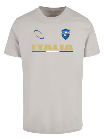 Mister Tee Mister Tee Italia Trikot Tee in lightasphalt