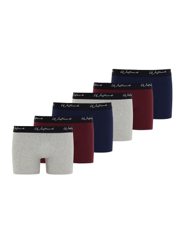 Westmark London Retro Short / Pant Lucas in Bordeaux / Grey Melange / Navy