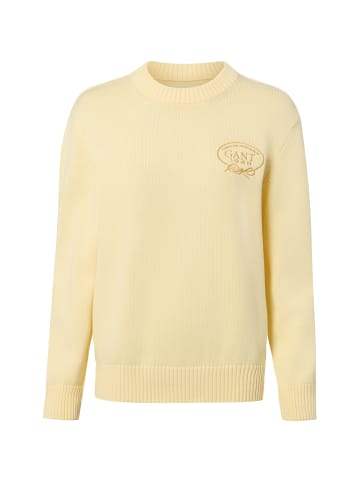 Gant Strickpullover in vanille - 0002