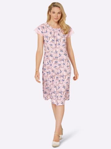 WITT WEIDEN Druck-Kleid in hellrosé-bedruckt