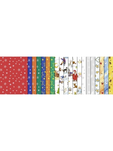 Buntpapierfabrik Ludwig Bähr Transparentpapier 115g/qm A4 Packung mit 20 Blatt Sortierung 4