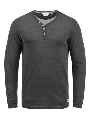 !SOLID Langarmshirt in grau