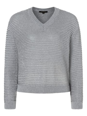 More & More Strukturpullover in fine grey