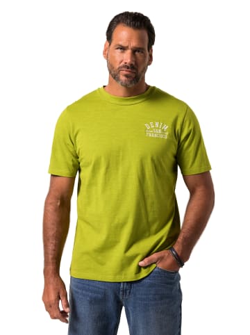 JP1880 Kurzarm T-Shirt in grasgrün