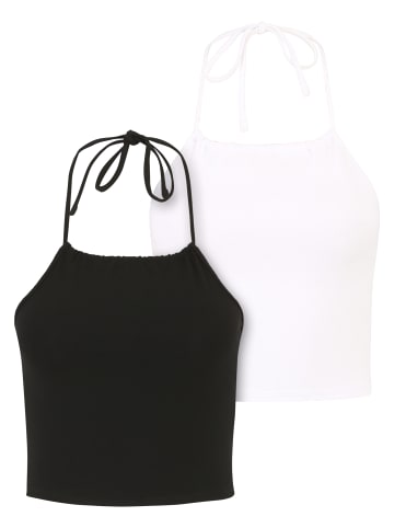 Urban Classics Tanks & Cami in black/white