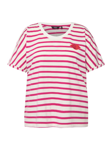 Ulla Popken Shirt in fuchsia pink