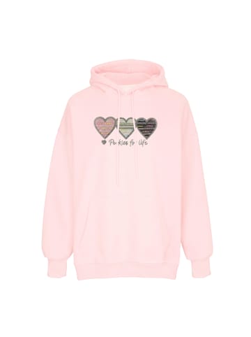 myMo Women Hoodie in Light Rose