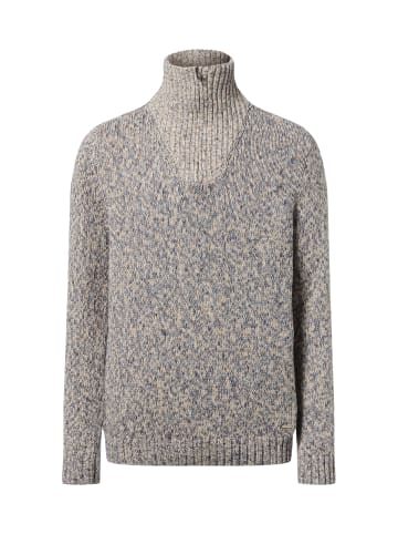 Ragman Pullover in beige blau - 0004