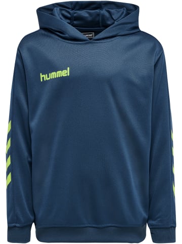 Hummel Hummel Hoodie Hmlpromo Multisport Unisex Kinder in DARK DENIM/LIME PUNCH