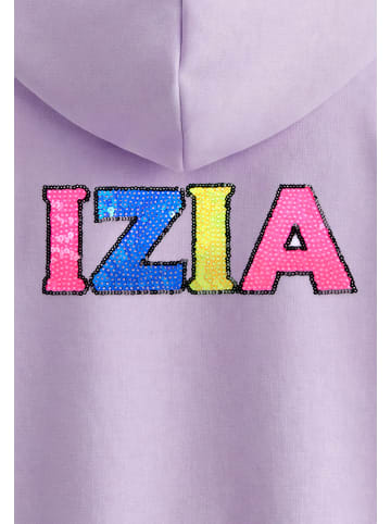 IZIA Women Hoodie in Lavender