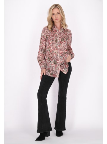 VIRITA Women Bluse in Wollweiss Mehrfarbig