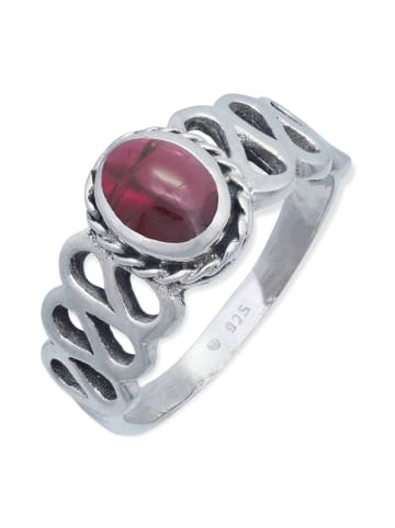 mantraroma 925er Silber - Ringe mit Granat