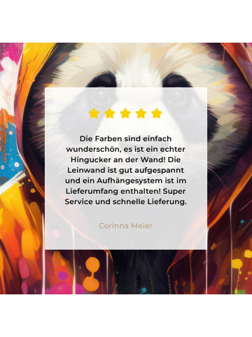 MuchoWow Leinwand bilder Panda (BxH)