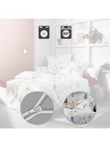 REDBEST Satin Bettwäsche in bunt