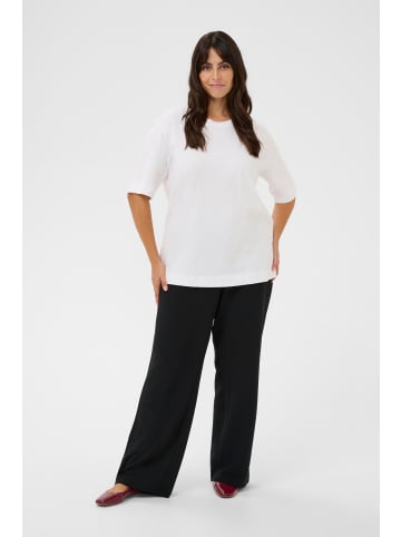 KAFFE curve T-shirt KCmina Loose fit in Optical White